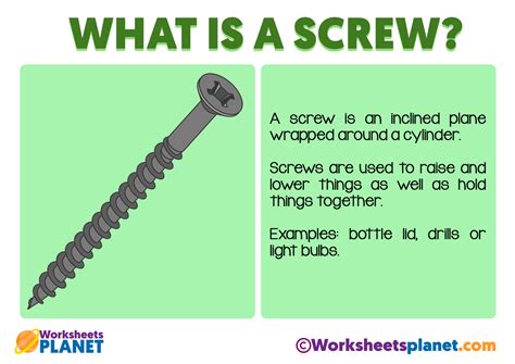 what is a screw.